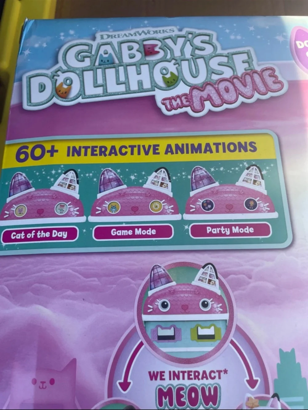 Gaby's Dollhouse Meow-mazing Interactive Dollhouse Playset - Pink & Teal